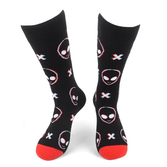 Men's Alien Novelty Socks - Picture 1 of 4